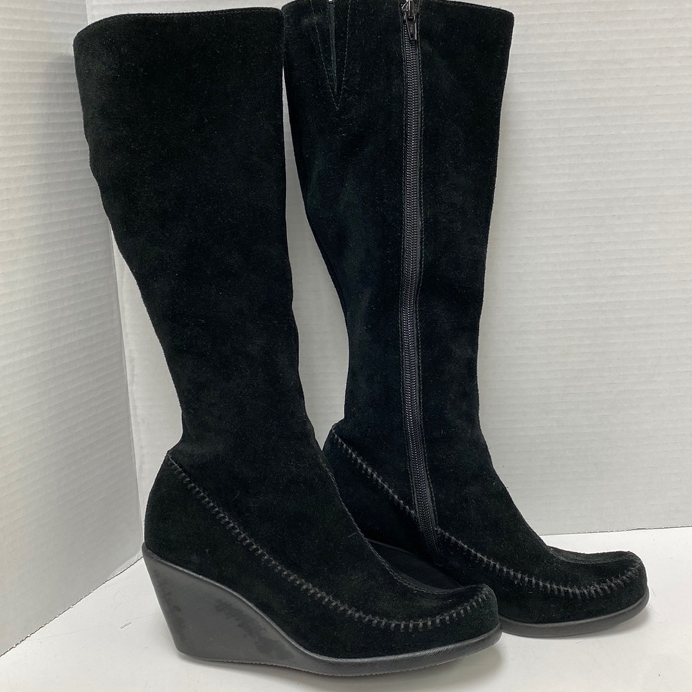 Aerosoles ‘Gather Round’ Suede Wedge Boots